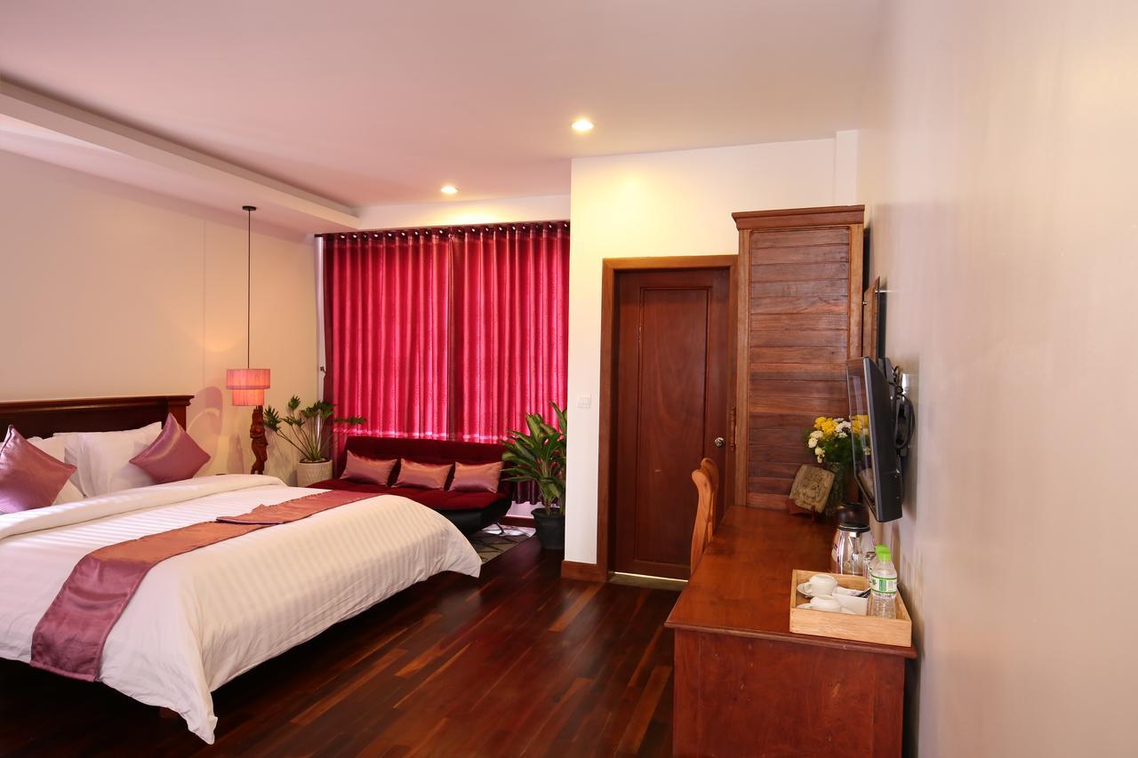Holy Angkor Deluxe Hotel Siem Reap Exterior foto